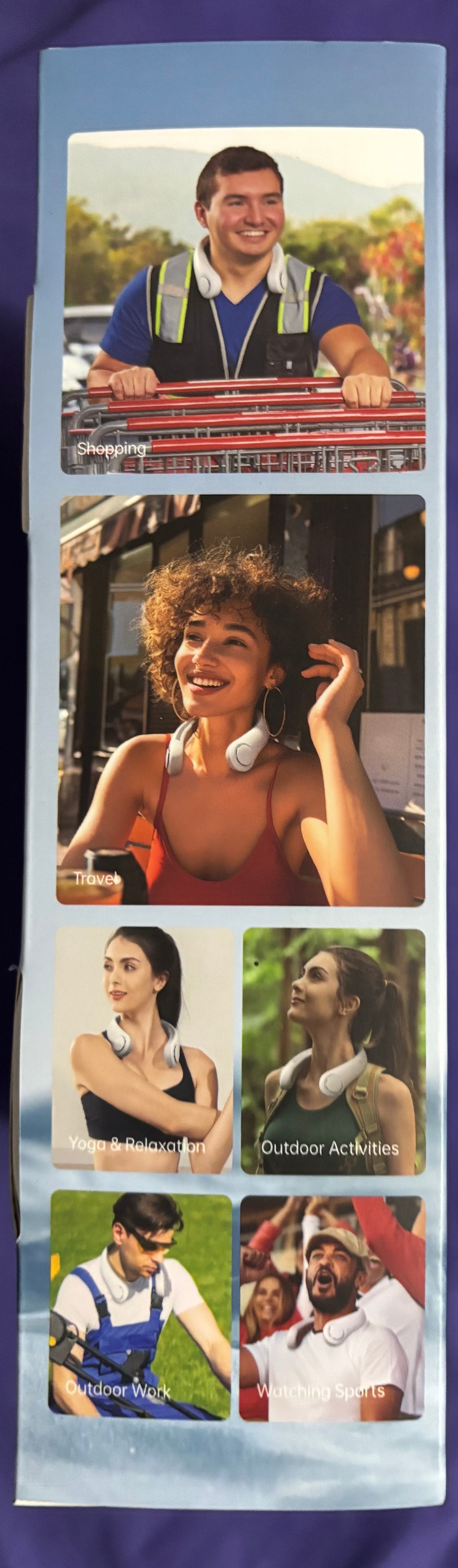 JISULIFE Neck Fan